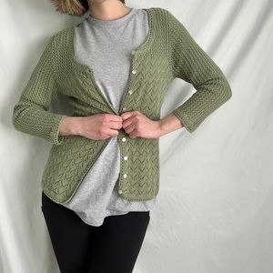 L.L. Bean Dainty Knit Cardigan